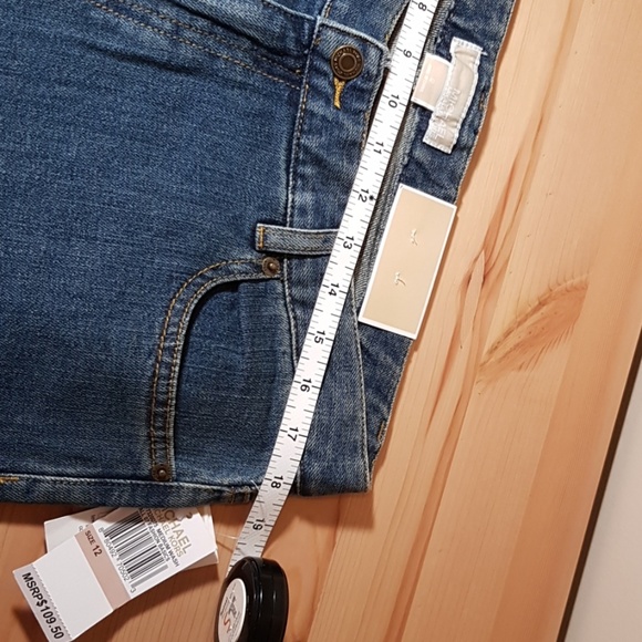 NWT MICHAEL KORS Women Strech jeans Size:12 - Picture 6 of 8